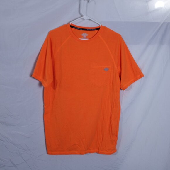 Dickies Temp-IQ Cooling Orange T-Shirt Size Medium - Picture 1 of 8